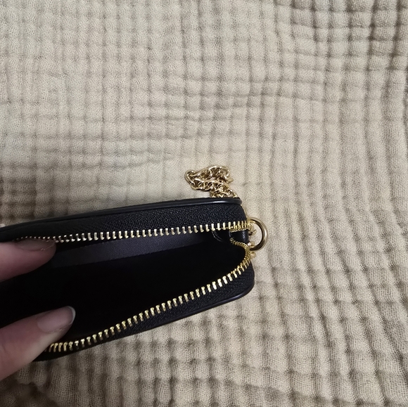 Coach Black and Gold Mini Wallet - Picture 4 of 4